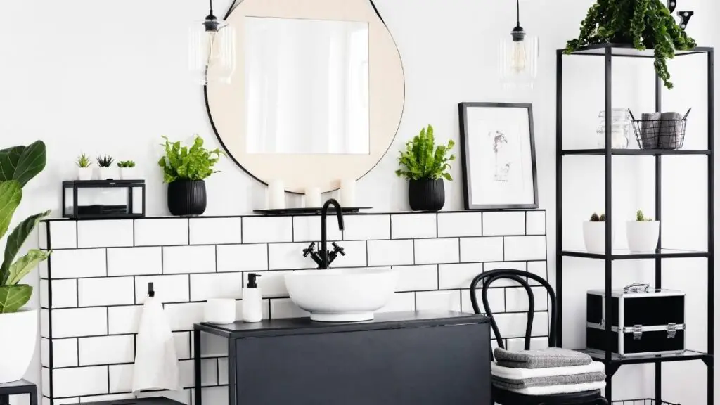 White Subway Tile Bathroom