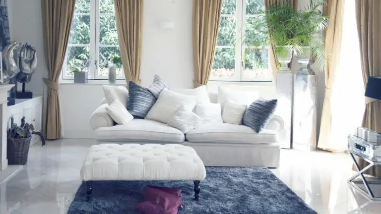 Luxury White Living Room
