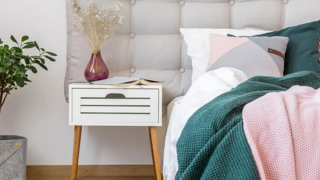 Nightstand for mens bedroom