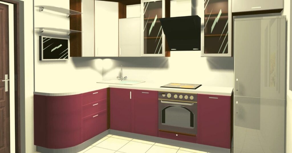 A Pop of Color for Your Gray Kitchen Bold Contrasting Colors