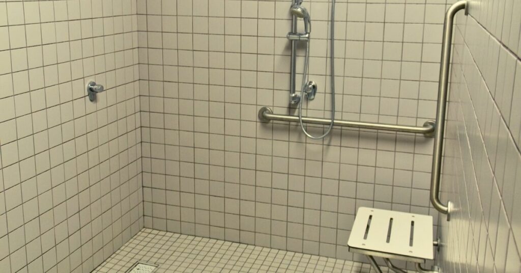 Benches in Showers The epitome of relaxation