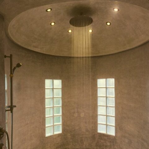 Cave shower ideas