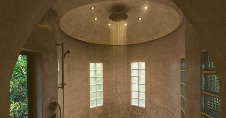 Cave shower ideas
