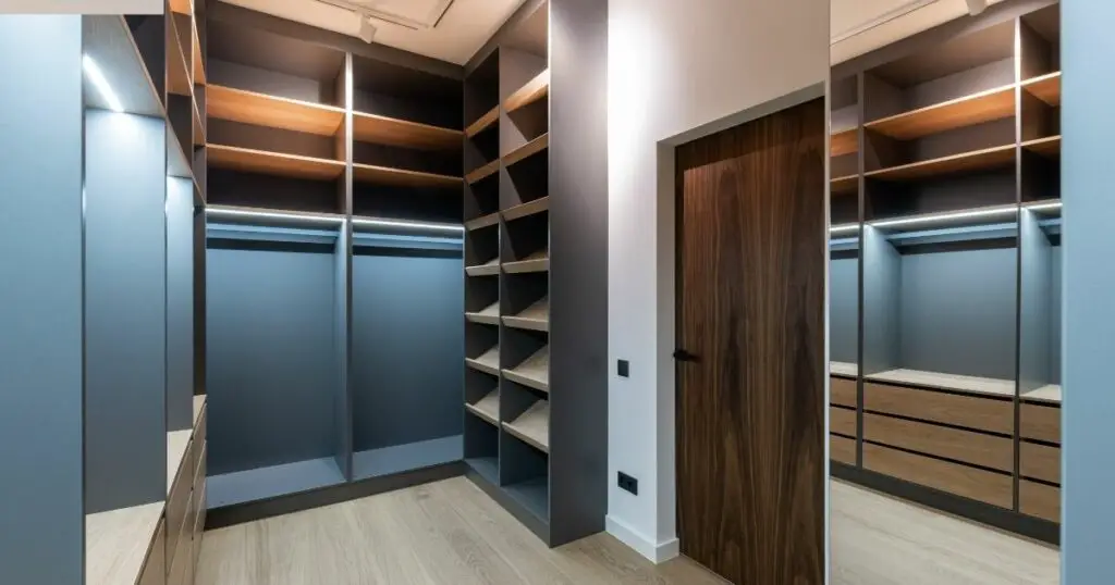 Consider the style of your home when choosing the size of your closet doors