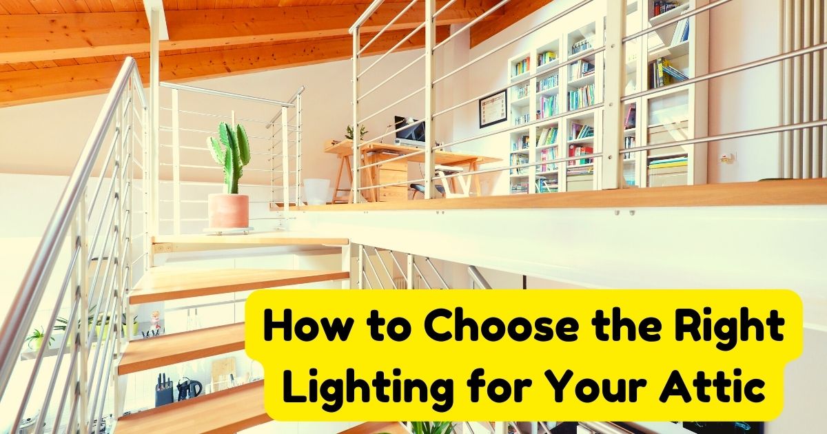 How to Choose the Right Lighting for Your Attic Home Decor Chat