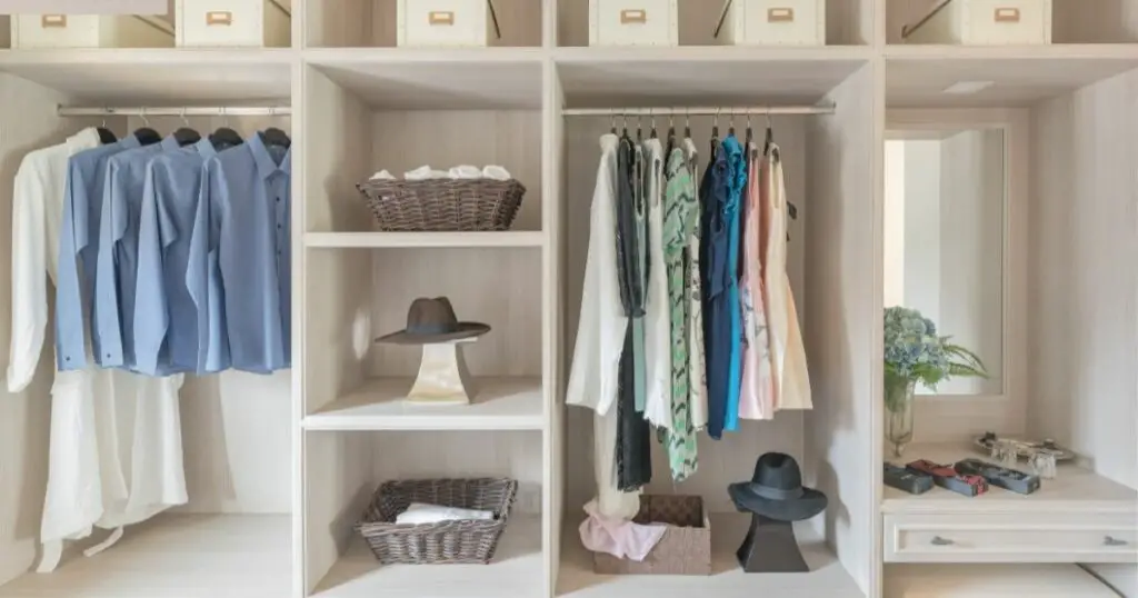 width of your closet opening