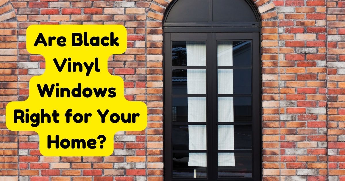Are Black Vinyl Windows Right for Your Home? Home Decor Chat