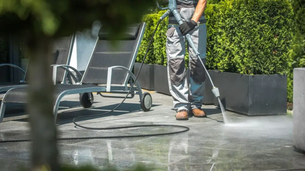 Cleaning Patio Pavers