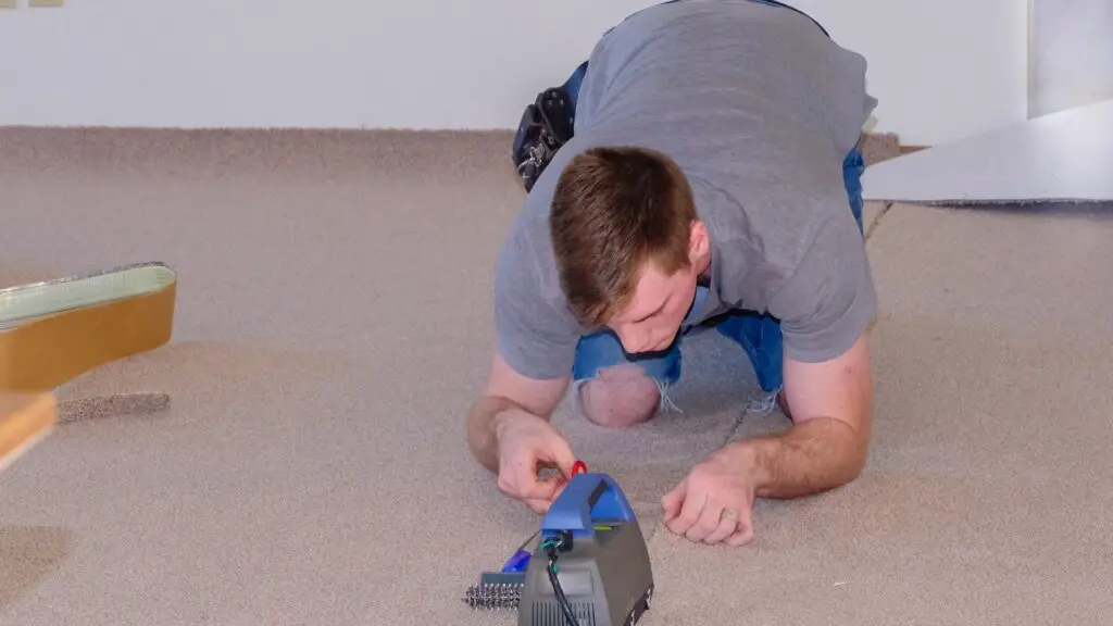 How to Make sure the Tile is Clean and Free of Any Dirt or Debris Before Covering with Carpet