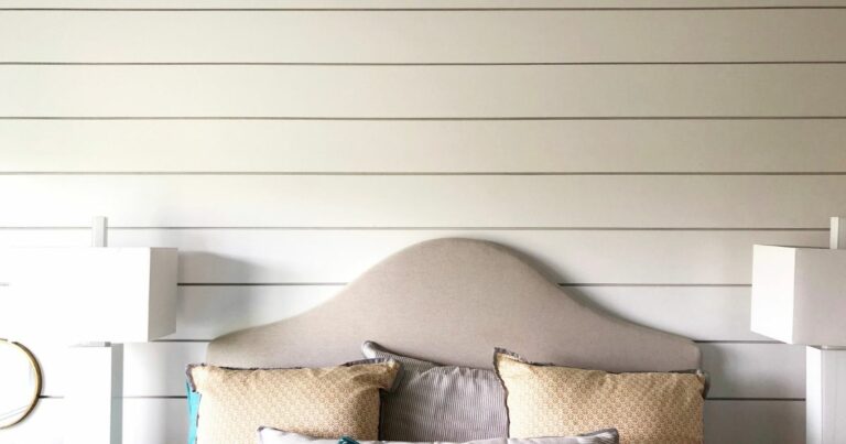 How to install a shiplap wall in your home