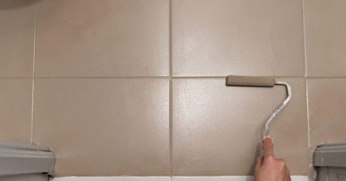 How to Paint Your Bathroom Tile Floor