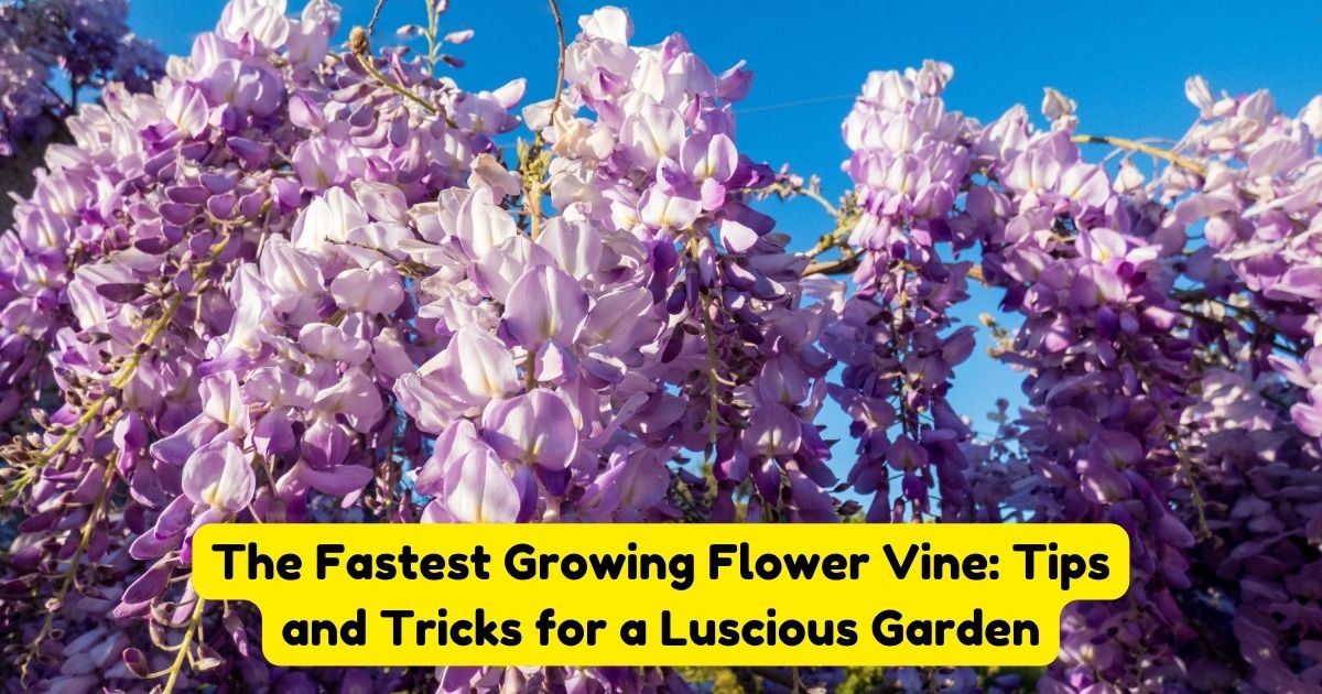 The Fastest Growing Flower Vine Tips and Tricks for a Luscious Garden