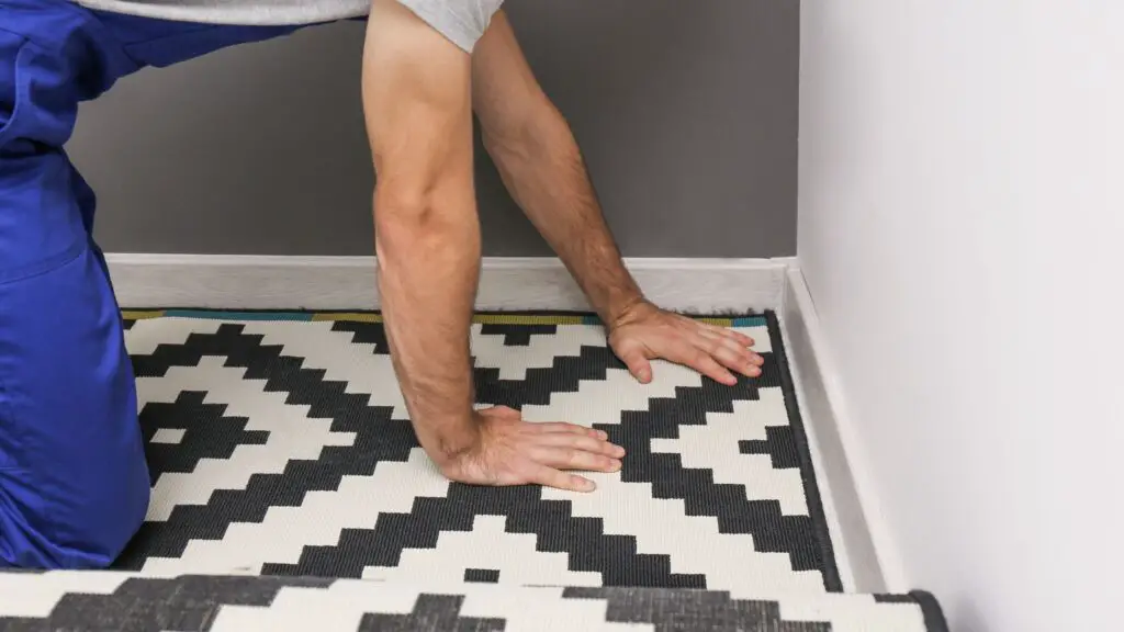 can you put carpet over tile