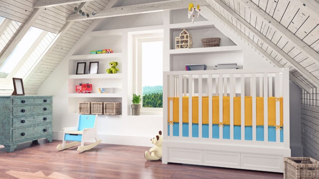 Make Your Attic a Playroom Your Kids Will Never Want to Leave