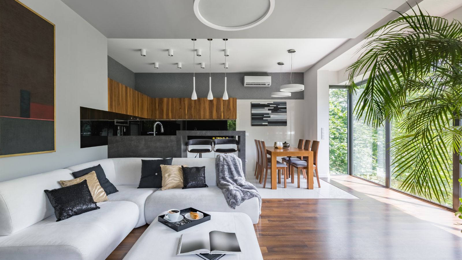 half wall ideas between kitchen and living room