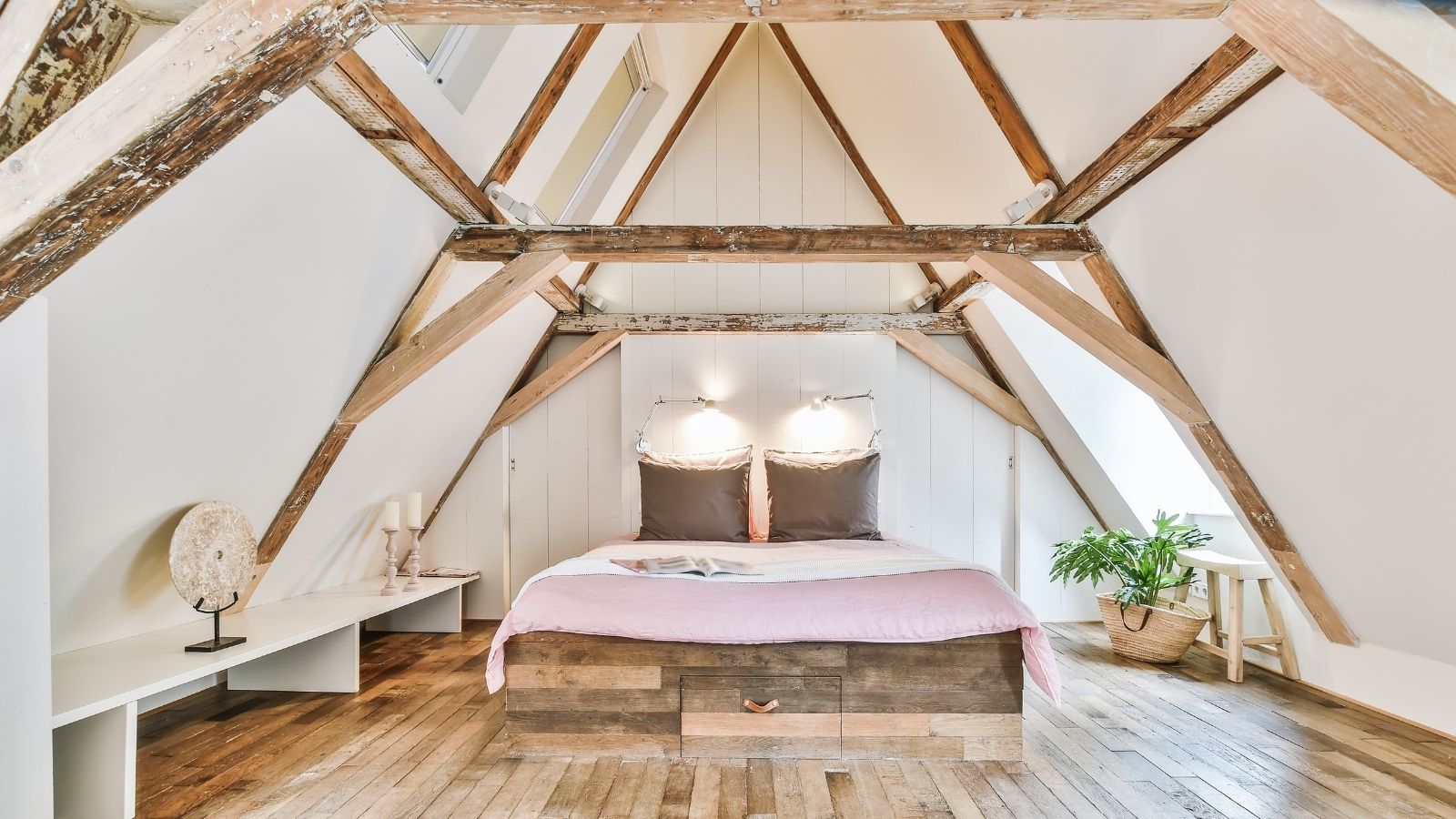 Layer different lighting sources to create a cozy and inviting atmosphere