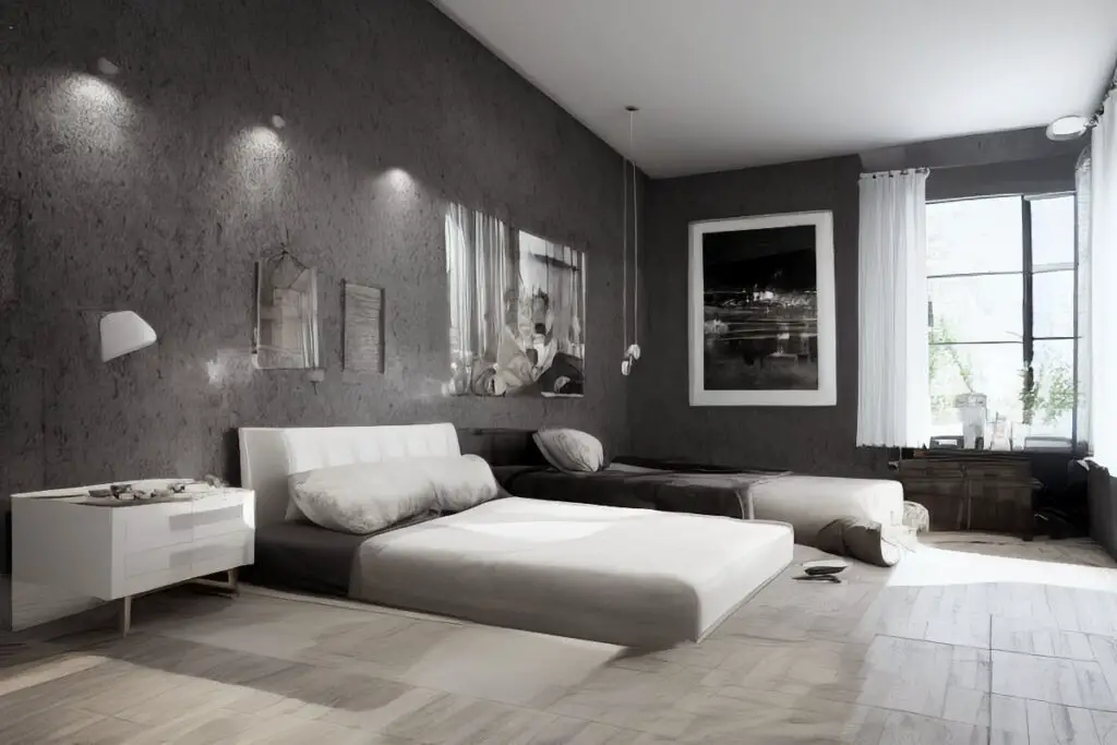 Modern Mans Bedroom