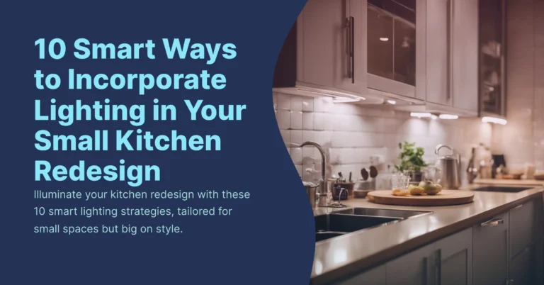Lighting in Your Small Kitchen Redesign