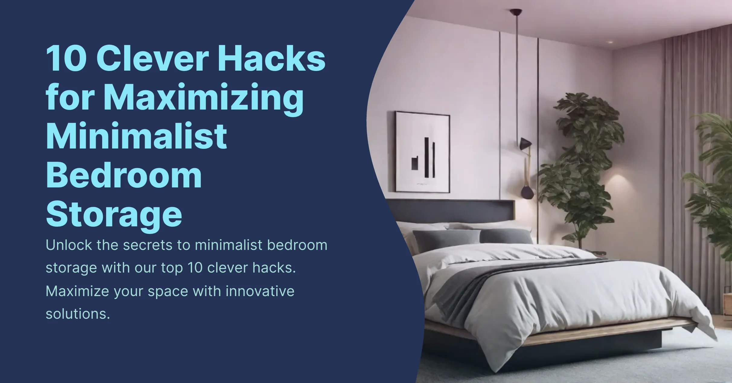 10 Clever Hacks for Maximizing Minimalist Bedroom Storage