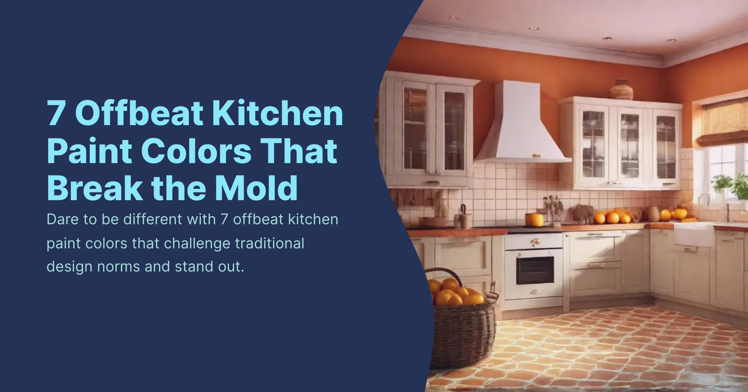 Offbeat Kitchen Paint Colors